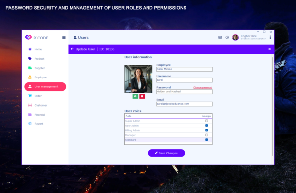 C#- Layered MVP Project Ex- DDD Based, Modern UI - Imagen 4